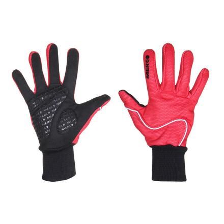 Merco Wintergloves softshellové rukavice červená