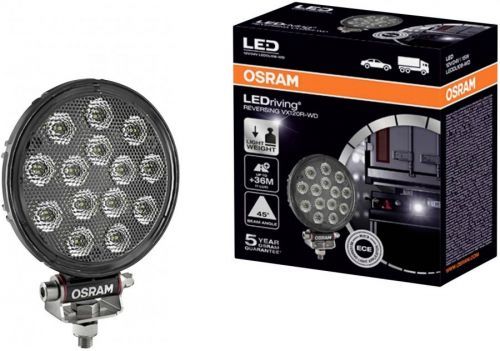 Brzdová světla Osram Auto LEDriving Reversing VX 120R-WD, runder LED Rückfahrscheinwerfer, 12 V, 24 V, (š x v x h) 121 x 48 x 131 mm, 1100 lm