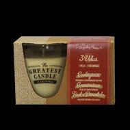 The Greatest Candle Sada - 1x svíčka (130 g) + 2x náplň - květ darjeelingu