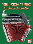 David DiGiuseppe: 100 Irish Tunes For Piano Accordion (noty na akordeon) (+online audio)