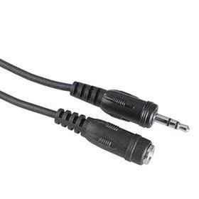 Hama prodlužovačka jack 3,5mm stereo vidlice - zásuvka, 3 m, sáček