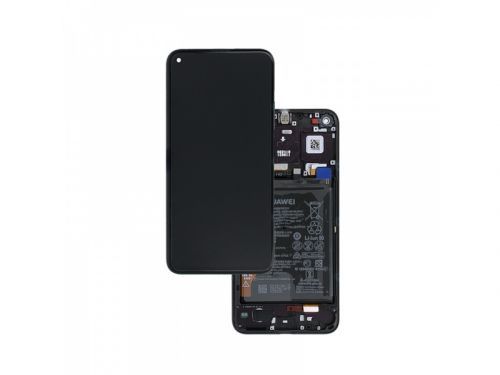 LCD + dotyk + rámeček + baterie pro Honor 20 Pro, black ( Service Pack )