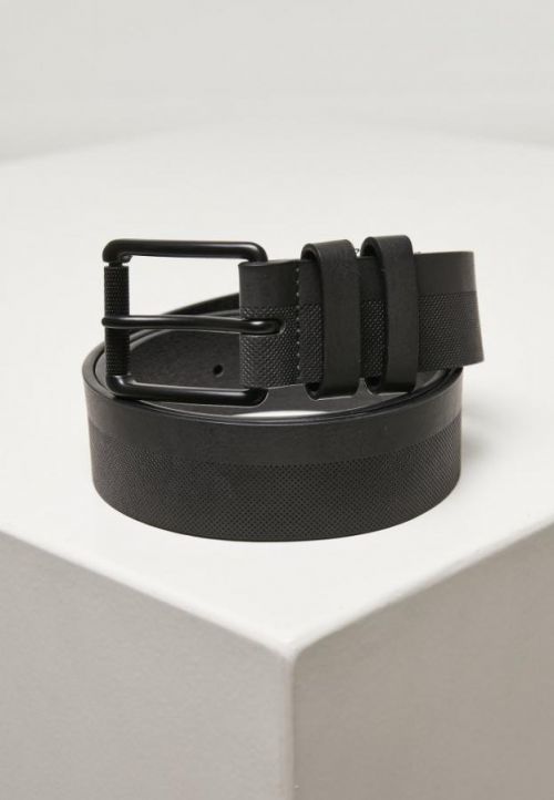 Imitation Leather Basic Belt - grey L/XL