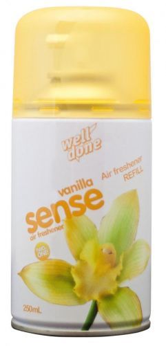 Well Done REFILL-SENSE Náhradní náplň do automatického osvěžovače vzduchu Vanilla 250ml