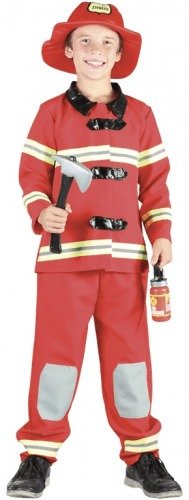 HM Studio | Kostým hasič 110-120 cm