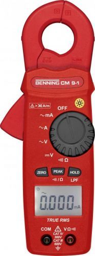Digitální proudové kleště Benning CM 9-1