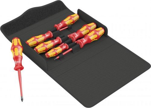 Sada šroubováků dílna Wera Kraftform 100 iS/7 05136013001, 7dílná