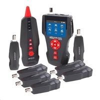 LAN Cable Tester TLCD88 s LCD, měření STP, PSTN, Coax, PoE, PING, délka vedení + sonda + 8x terminátor