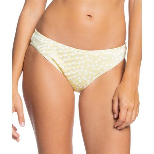 plavky ROXY - Pt Mind Of Freedom Full Bottom Pale Banana Kuta Dots S (YDZ7) velikost: L