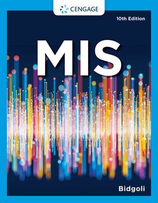 MIS (Bidgoli Hossein (California State University Bakersfield))(Paperback / softback)