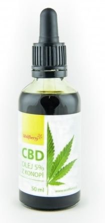 CBD Konopný olej 50 ml Wolfberry