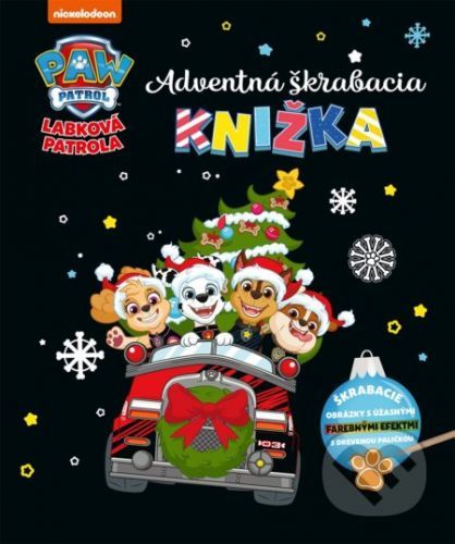 Labková patrola: Adventná škrabacia knižka - Egmont SK