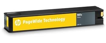 HP L0R11A 981X High Yield Yellow Original PageWide Cartridge