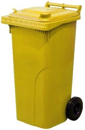M.A.T. Group Nádoba na odpadky 120l PH, žlutá