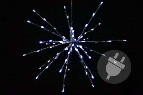 Vánoční osvětlení - meteorický déšť - teplá bílá, 40 cm 80 LED