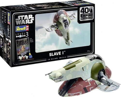 Sci-fi model, stavebnice Revell Star Wars Slave I 40th Anniversary 05678, 1:87