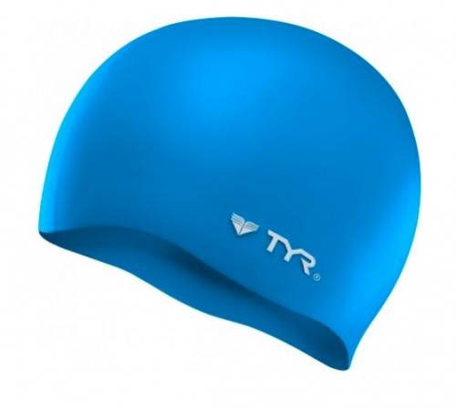 Plavecká čepička TYR Silicone Modrá