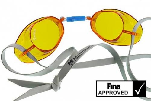 Plavecké brýle skořápky Malmsten Swedish Oranžová