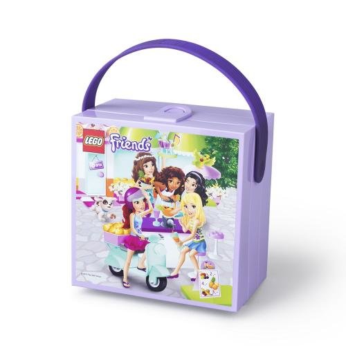 Fialový úložný box s rukojetí LEGO® Friends