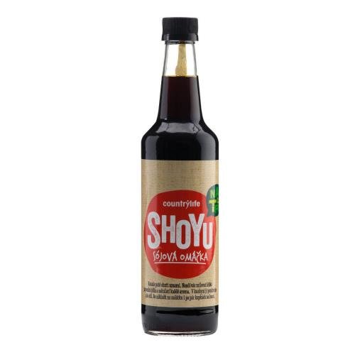 Shoyu sójová omáčka 500 ml   COUNTRY LIFE