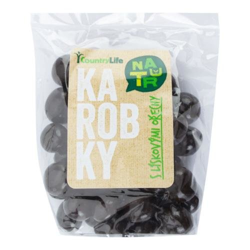 Karobky s lískovými ořechy 100 g   COUNTRY LIFE