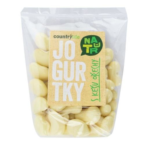 Jogurtky s kešu ořechy 100 g   COUNTRY LIFE