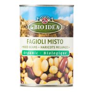 Fazole mix sterilované 400 g BIO   BIO IDEA