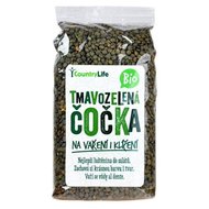 Čočka tmavozelená 500 g BIO   COUNTRY LIFE