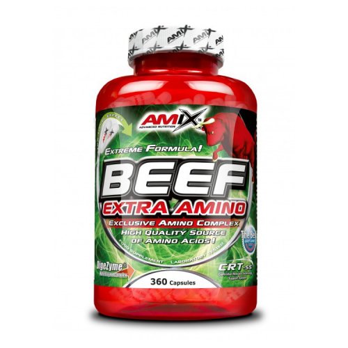 Amix Beef Extra Amino - 198 kapslí