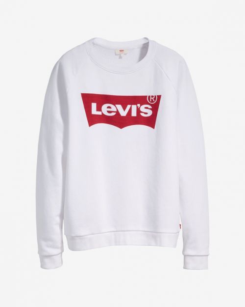 Levi's® Graphic Standard Crew Mikina Bílá