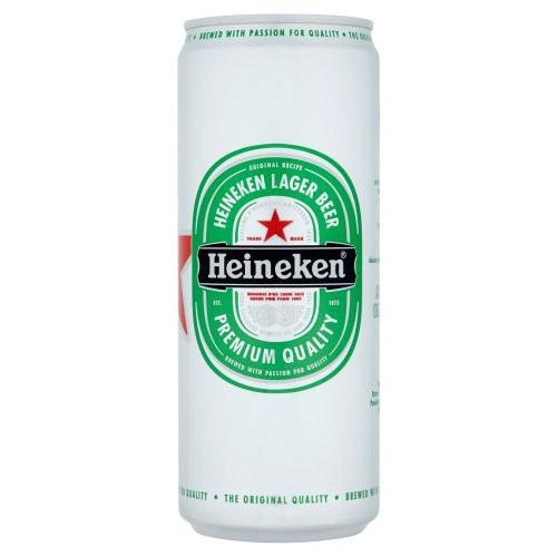 Heineken pivo ležák světlý plech