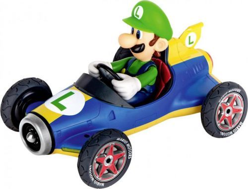 RC model auta silniční model Carrera RC Mario Kart Mach 8, Luigi 370181067, 1:18