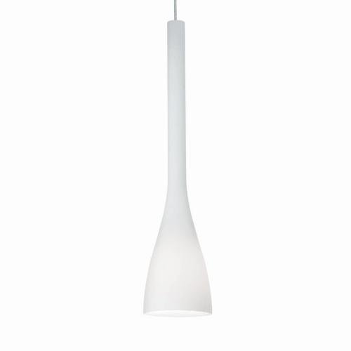 Závěsné světlo Evergreen Lights White Flute, 65 cm