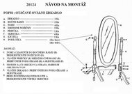 Tempo Kondela, s.r.o. Zrcadlo, dub