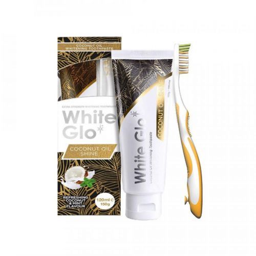White Glo Coconut Oil Shine 150g