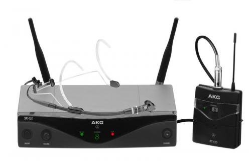 AKG WMS 420 Headset/U1 Bezdrátový hlavový set
