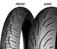 Michelin PILOT ROAD 4 SCOOTER 160/60 R14 65 H TL Zadní Skútr