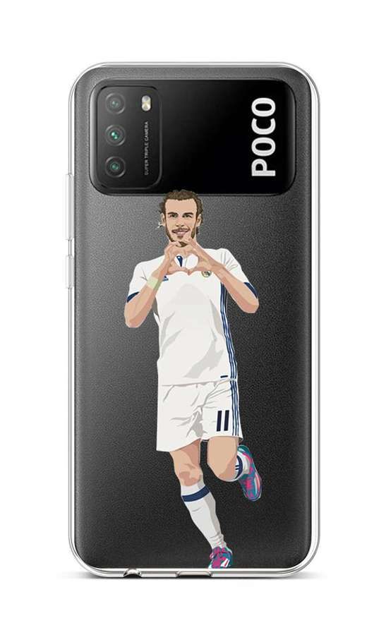 Kryt TopQ Xiaomi Poco M3 silikon Fotbalista 2 60650