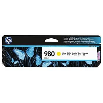 HP 980 Yellow Original Ink Cartridge, D8J09A