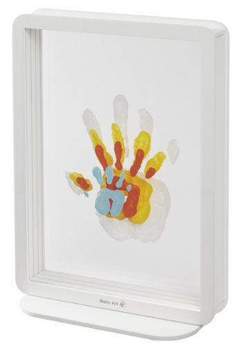 BabyArt Rámeček Superposed Handprints White