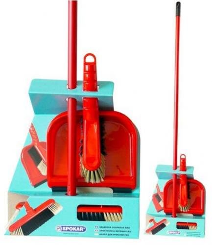Spokar EKO Set smeták s holí + smetáček s lopatkou
