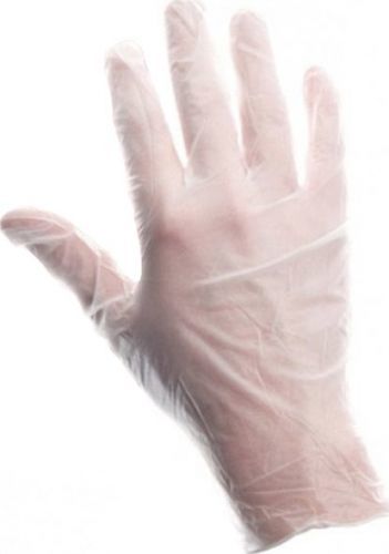 Jednorázové pudrované rukavice Cira L bílá