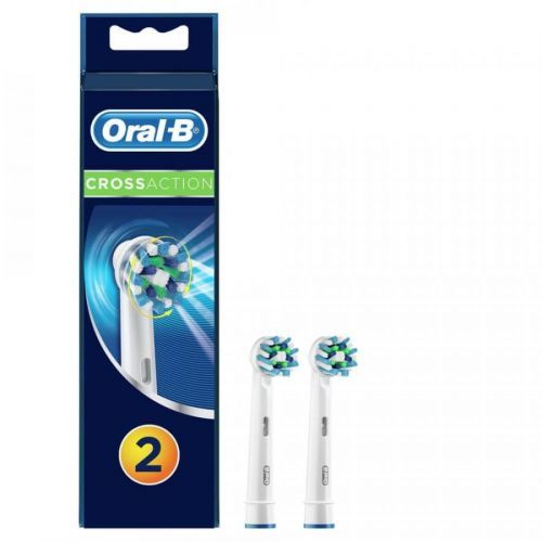 Oral-B CrossAction kartáčková hlava S technologií CleanMaximiser, balení 2 ks 