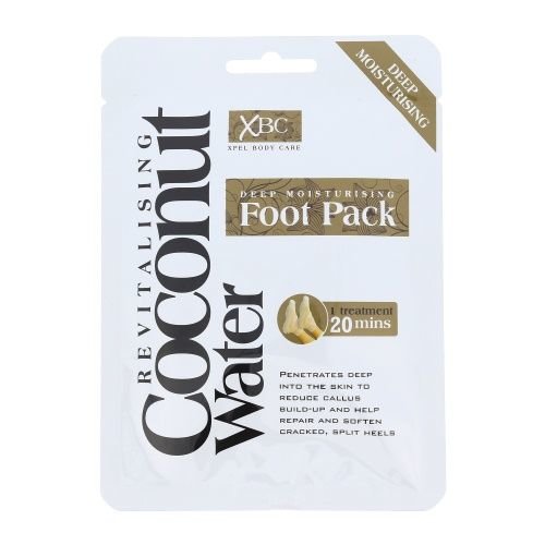 Xpel Coconut Water Deep Moisturising Foot Pack 1 ks krém na nohy pro ženy