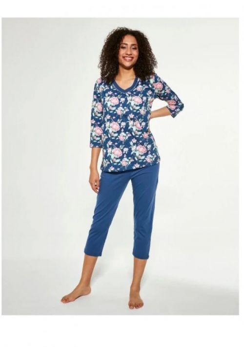 Dámské pyžamo Cornette 481/289 3XL Modrá
