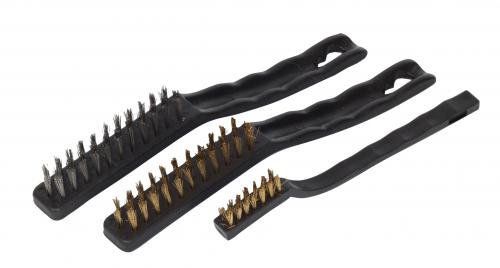 Levior Sada ocel a mosaz kartáčů 3ks plast