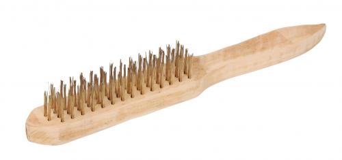 Levior Pomosazný kartáč standard 4řady dřevo