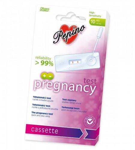 Pepino Cassette těhotenský test 1 ks