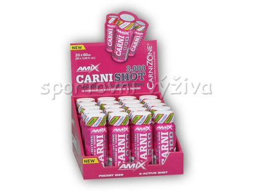 Amix CarniShot 3000 Box 20x60ml