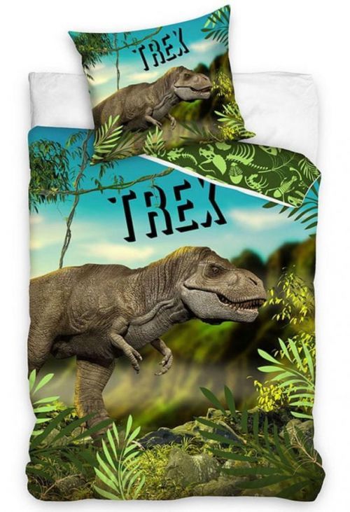 Tip Trade Dětské povlečení T-Rex v pralese